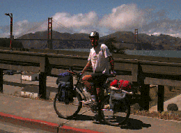Brian at The Golden Gate Bridge