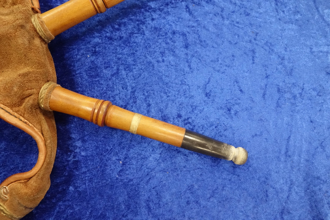 Medieval Single Drone Bagpipes by Robert Thomas cira 1974 (Previously Owned)