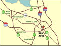 San Jose map